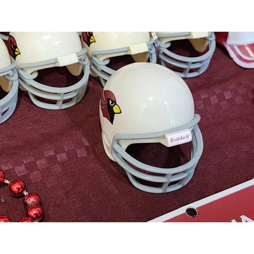 Arizona St. Louis Cardinals Mini NFL Football Helmet party Lot Of 28